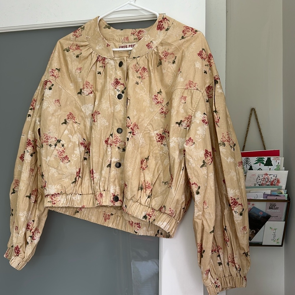 Free People Rory Bomber Jacket